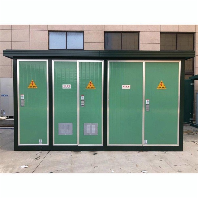 渭南1600KVA欧式箱式变压器